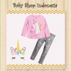 setelan kuda poni  large